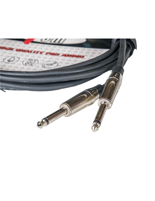 Cable Jack-Jack TCM TPJJ-6 Conector Níquel 6 Metros