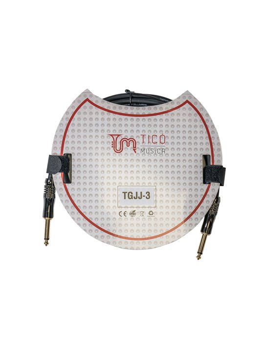 Cable Jack-Jack TCM TGJJ-3 Conector Dorado 3 Metros
