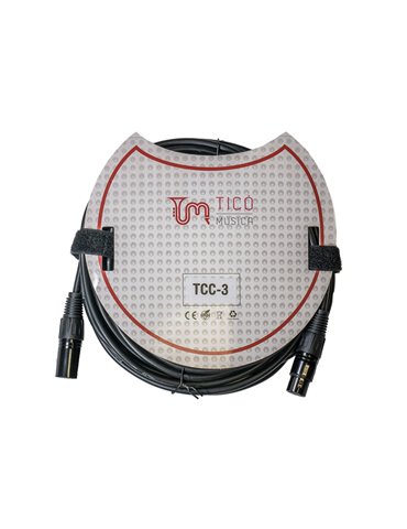 Cable XLRM-XLRH TCM TCC-3 3 Metros 2