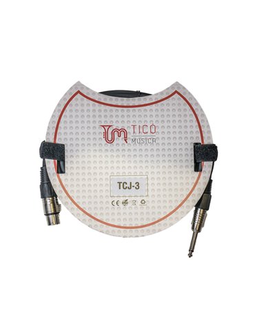 Cable XLRH-Jack TCM TCJ-3 3 Metros 2