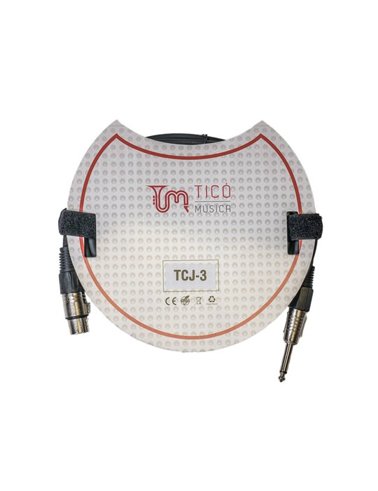 Cable XLRH-Jack TCM TCJ-3 3 Metros