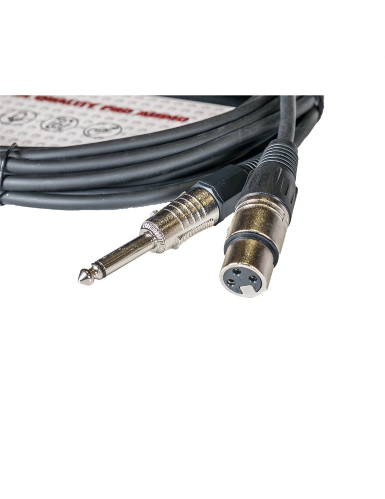 Cable XLRH-Jack TCM TCJ-3 3 Metros