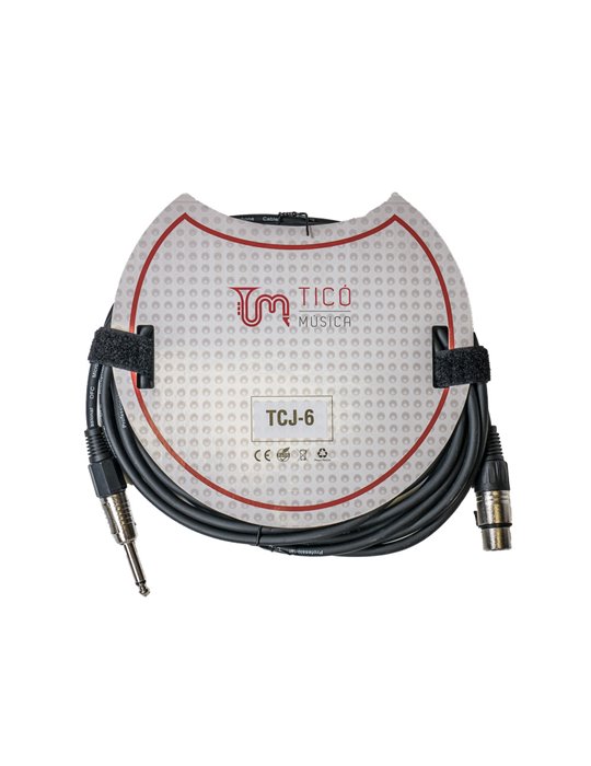 Cable XLRH-Jack TCM TCJ-6  6 Metros