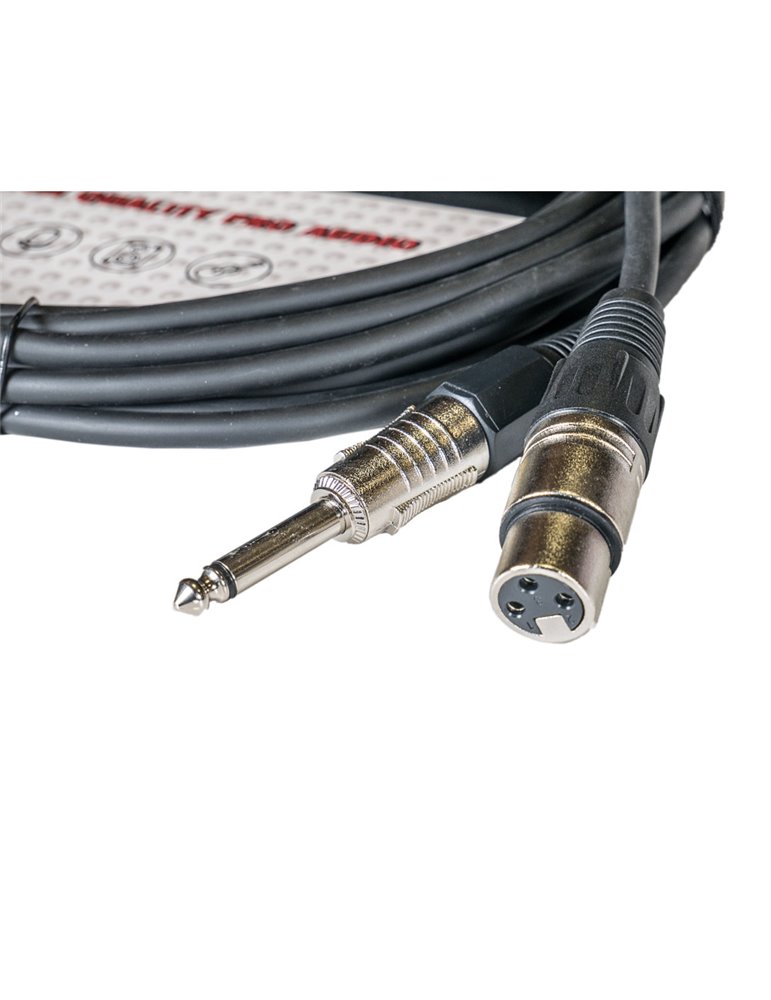 Cable XLRH-Jack TCM TCJ-6  6 Metros