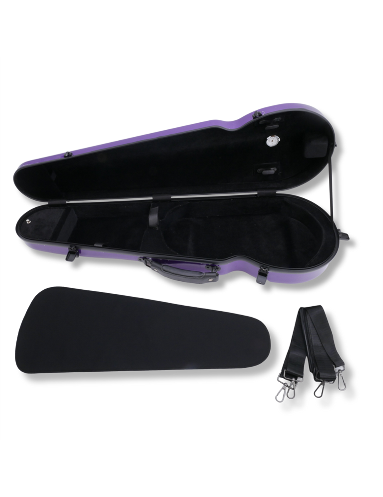 Estuche Violín TCM TCVC 4/4 purpura liso