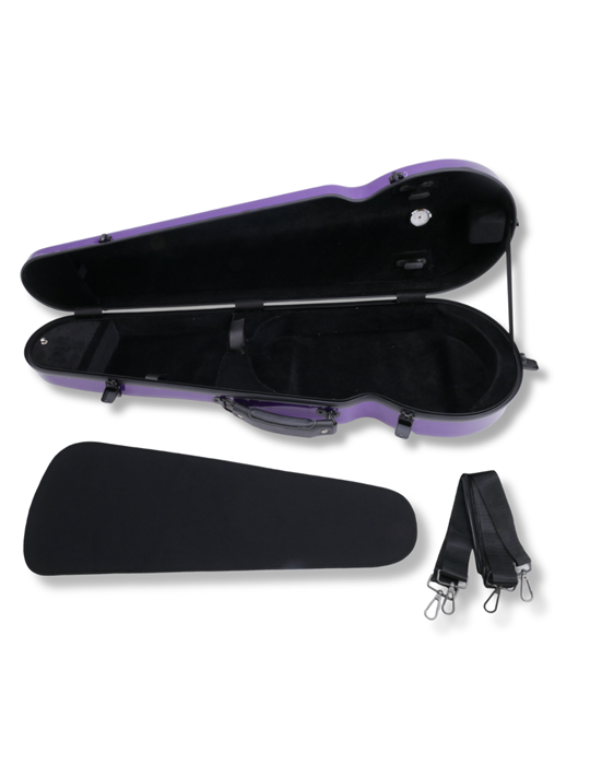Estuche Violín TCM TCVC 4/4 purpura liso