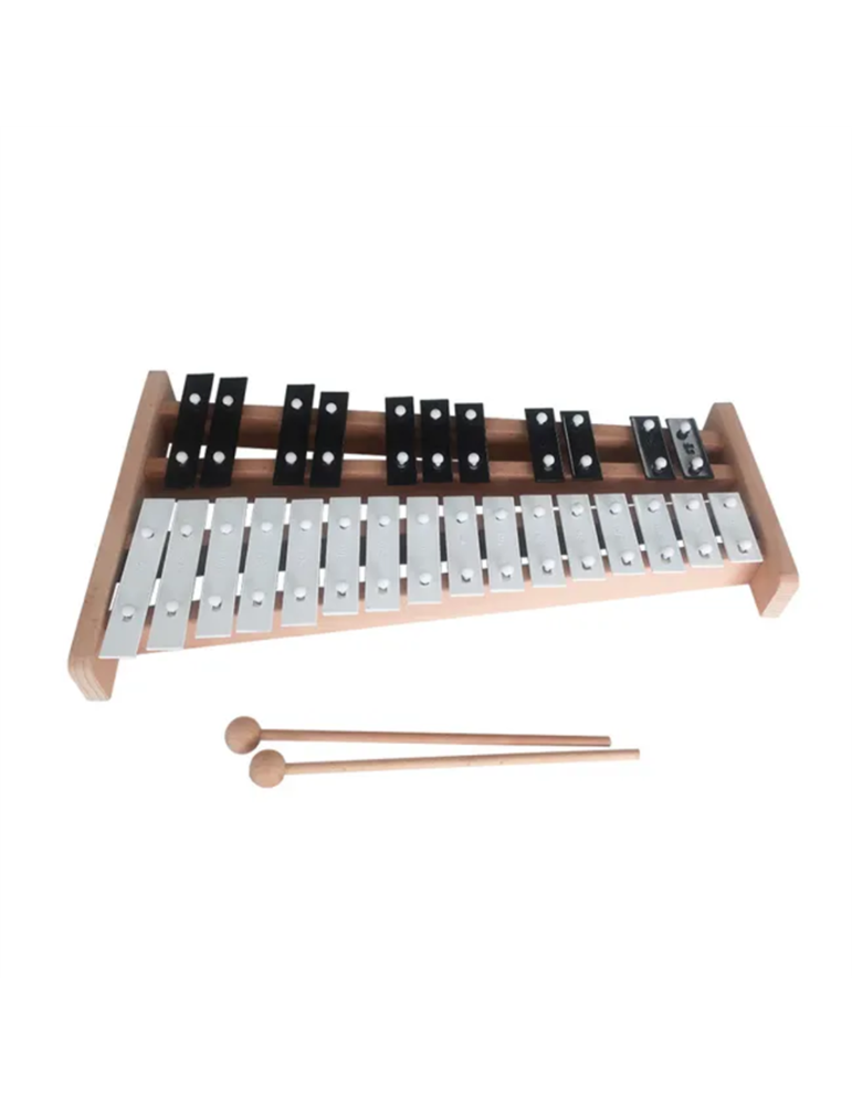 Xilofón cromático TCM TCXL-27D 27 notas aluminio