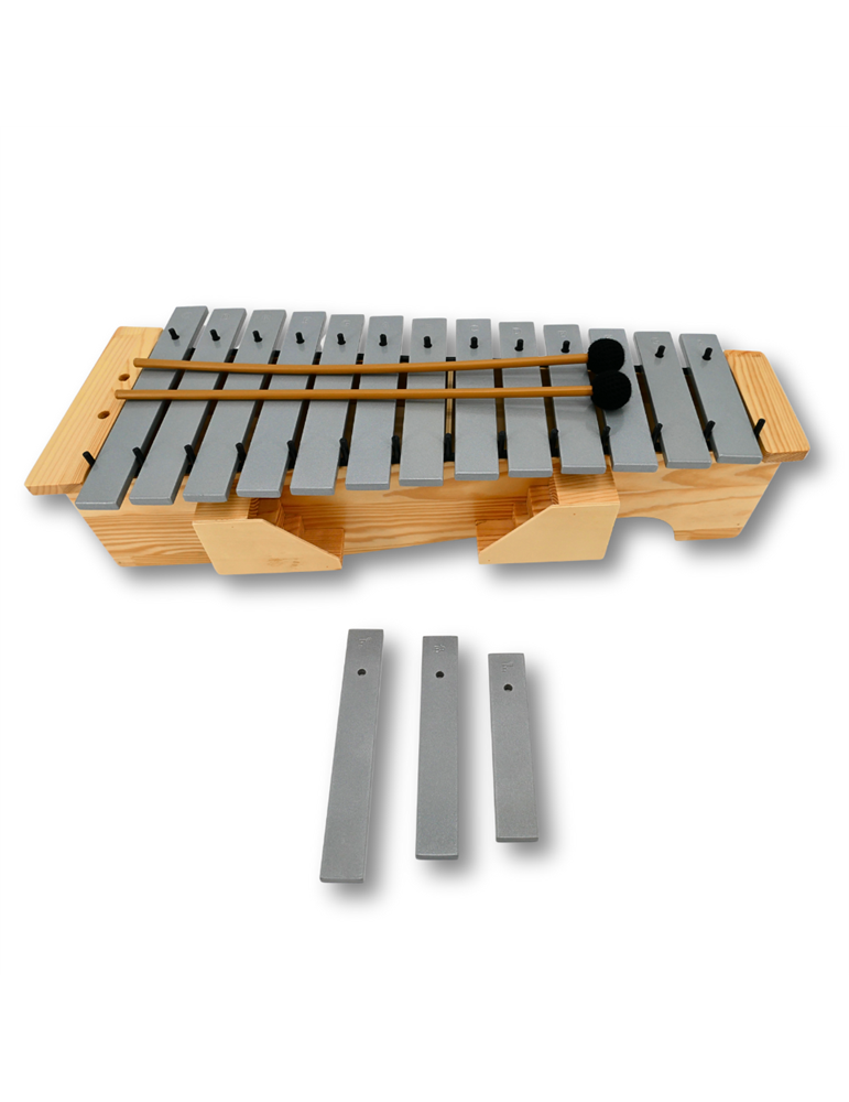 Xillofón soprano TCM TCXL-13A 13 notas aluminio