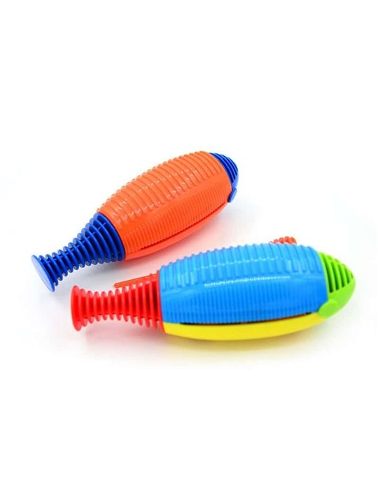 Güiro Record TCPG-05 plástico con varilla