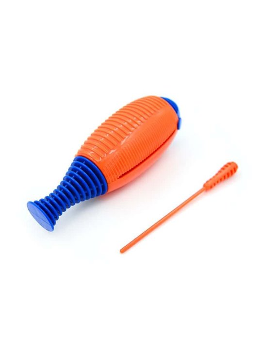 Güiro Record TCPG-05 plástico con varilla