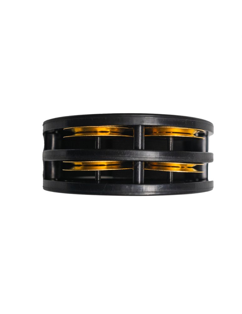 Sonajas para pie TCM TCBL-F22 con agarrador de piel