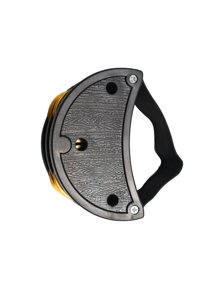 Sonajas para pie TCM TCBL-F22 con agarrador de piel