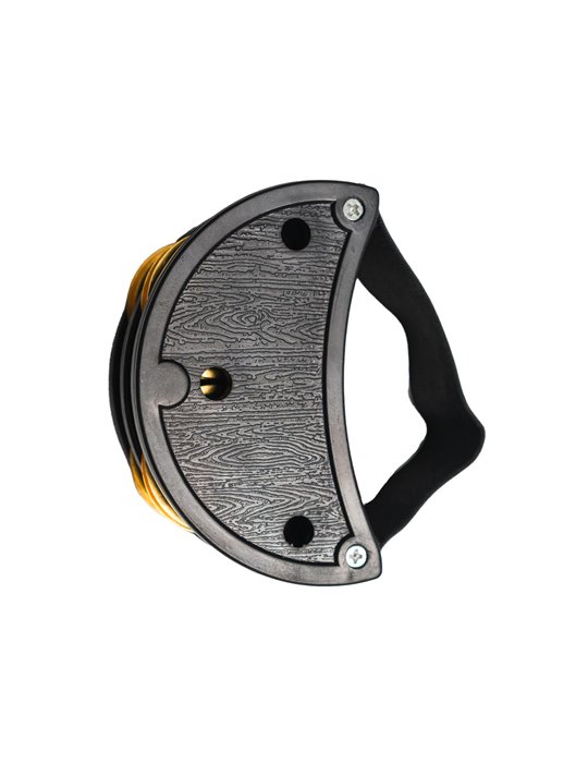 Sonajas para pie TCM TCBL-F22 con agarrador de piel