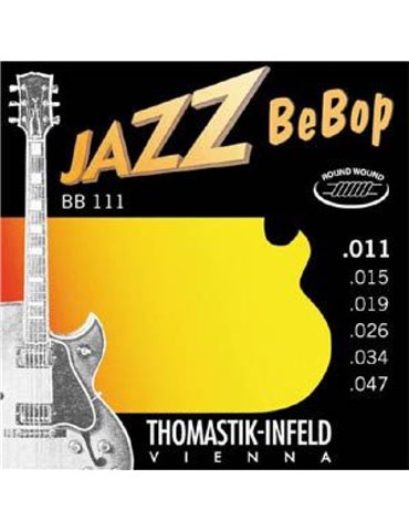Juego Eléctrica Thomastik Jazz Bebop BB-111 11-47