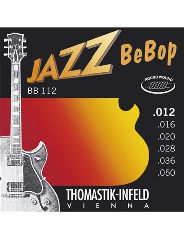 Juego Eléctrica Thomastik Jazz Bebop BB-112 12-50