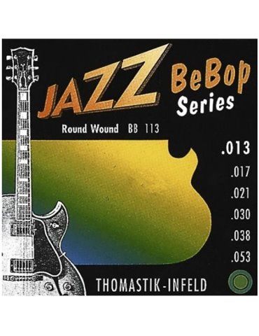Juego Eléctrica Thomastik Jazz Bebop BB-113 13-53