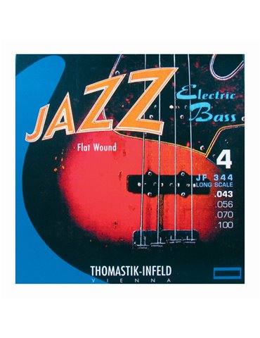 Juego Bajo 4 Thomastik Jazz Flat JF-344 43-100