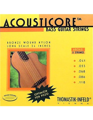 Juego Bajo Acústico 5 cuerdas Thomastik AB-345 41-118