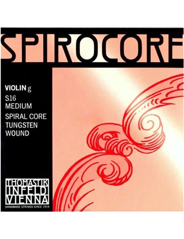 Cuerda 4ª Violín Thomastik Spirocore S-16 Wolframio