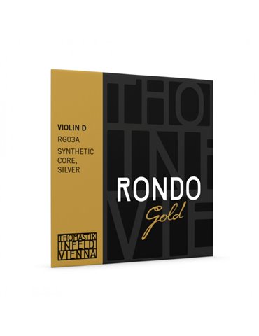 Cuerda 3ª Violín Thomastik Rondo Gold RG-03A Plata