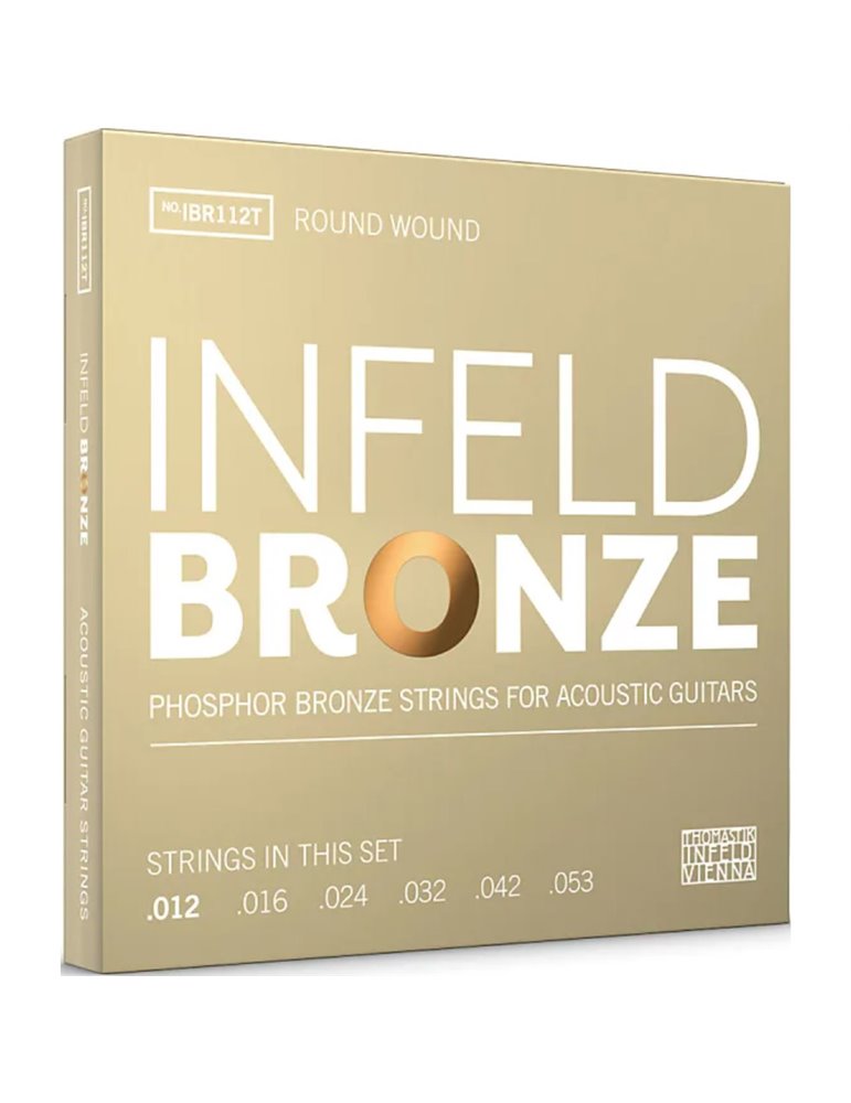 Juego Acústica Thomastik Infeld Bronze IBR-112T (012--053)