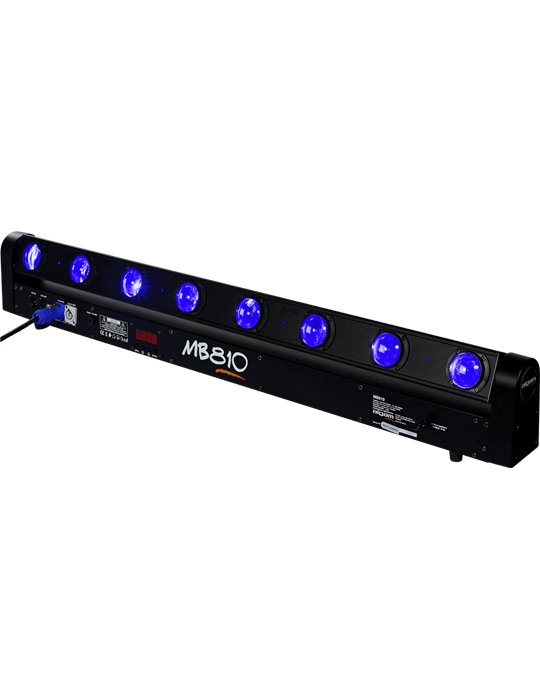 Barra Led 8 x 10W RGBW Motorizada