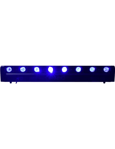 Barra Led 8 x 10W RGBW Motorizada 2