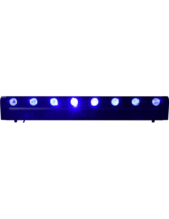 Barra Led 8 x 10W RGBW Motorizada