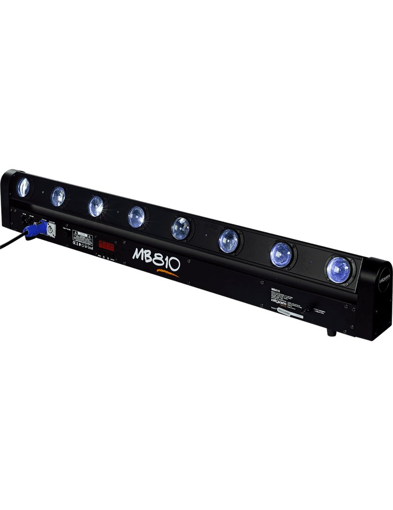 Barra Led 8 x 10W RGBW Motorizada