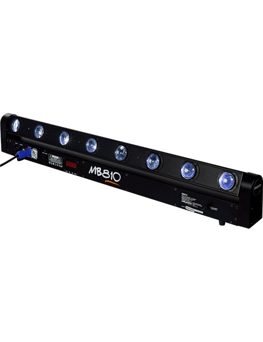 Barra Led 8 x 10W RGBW Motorizada