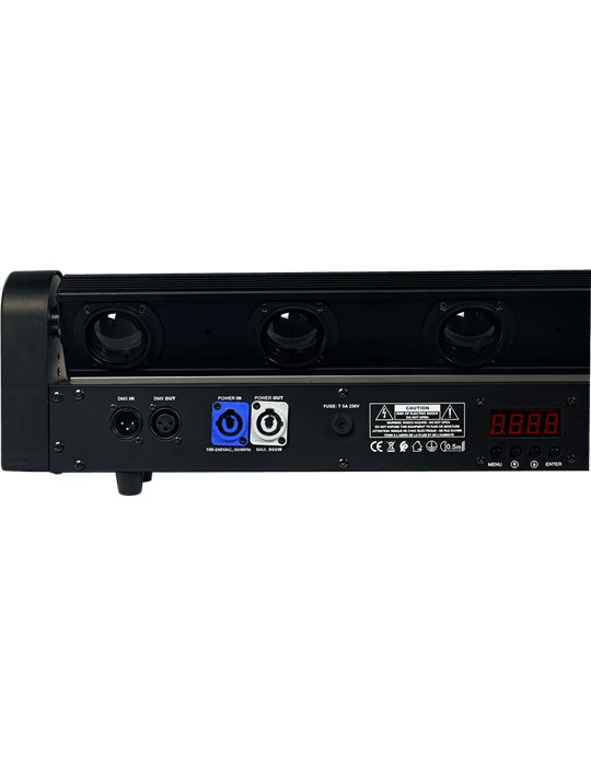 Barra Led 8 x 10W RGBW Motorizada
