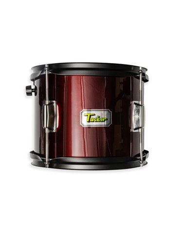 Tambor Junior semi profesional Tucker con bordonera JD-SD05 10"x8" Rojo