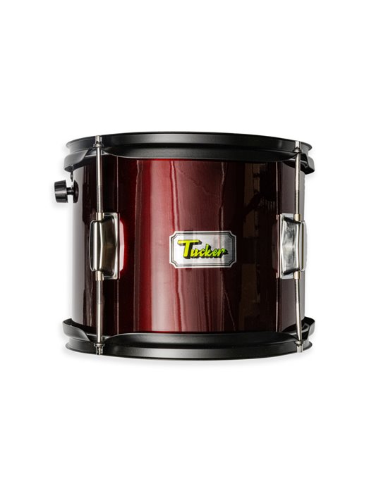 Tambor Junior semi profesional Tucker con bordonera JD-SD05 10"x8" Rojo