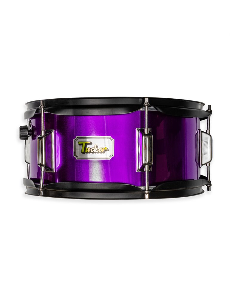 Tambor Junior semi profesional Tucker con bordonera JD-SD05 12"x5.5" Purpura
