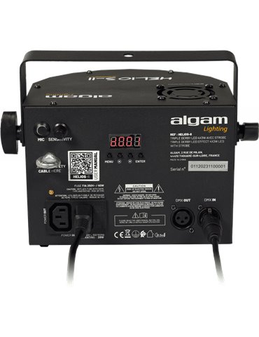 Helios II Derby 2 en 1 con stroboscope 2
