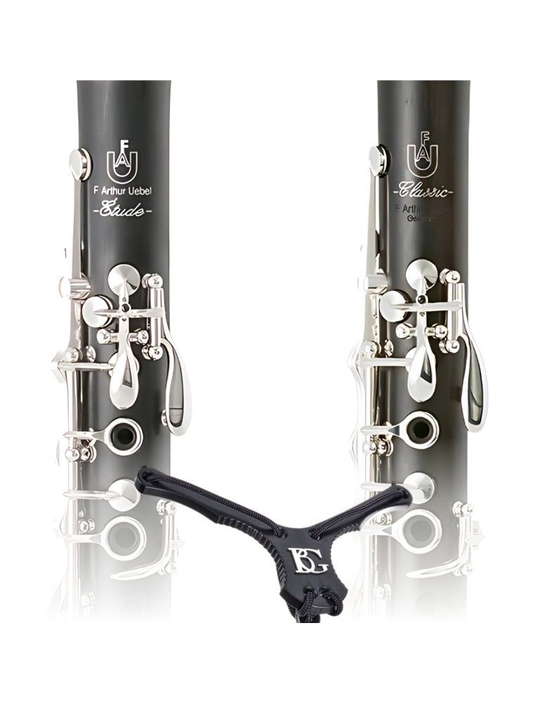 2 Clarinetes Uebel Etude & Classic con cordon Zen BG