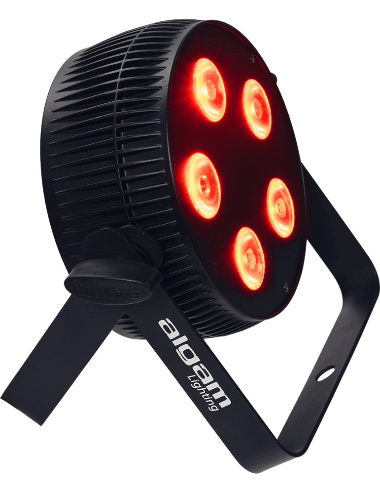 Foco proyector LED 5x10W 4 en 1 RGBW slim