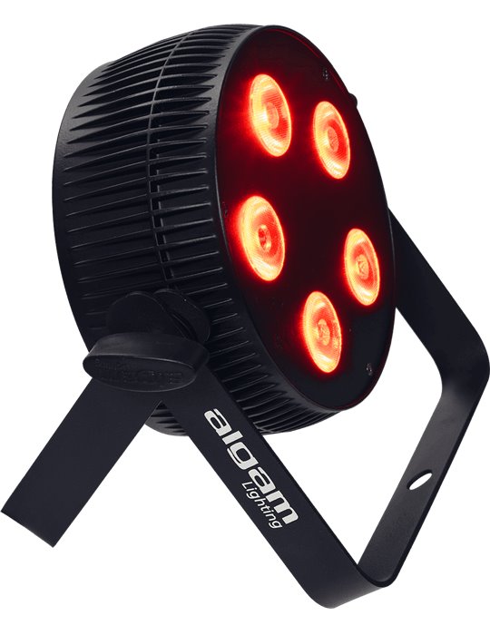 Foco proyector LED 5x10W 4 en 1 RGBW slim