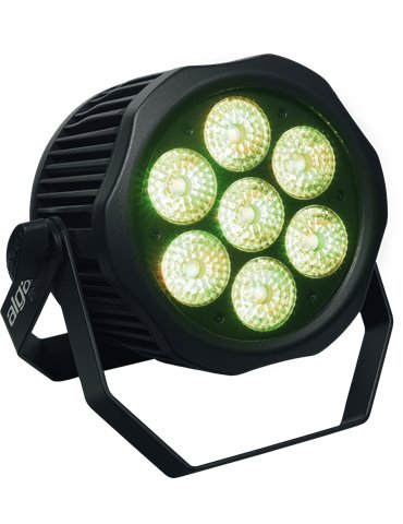 PAR LED IP65 - 7 x 12W HEX