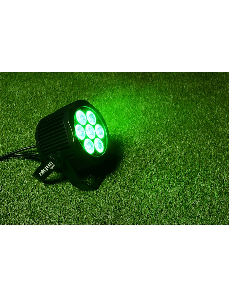 PAR LED IP65 - 7 x 12W HEX