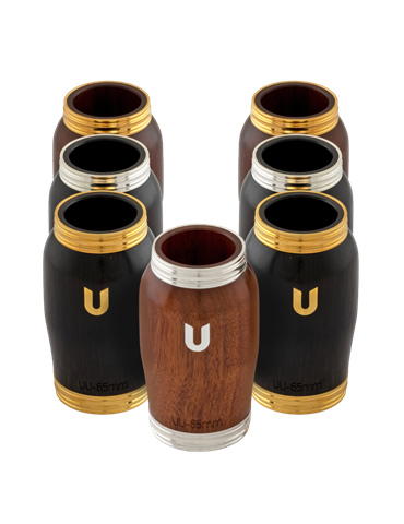 Barrilete Uebel Universal 65mm Mopane chapado en oro MGP 2