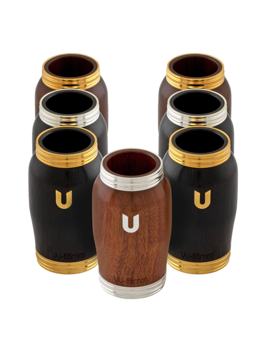 Barrilete Uebel Universal 65mm Mopane chapado en oro MGP