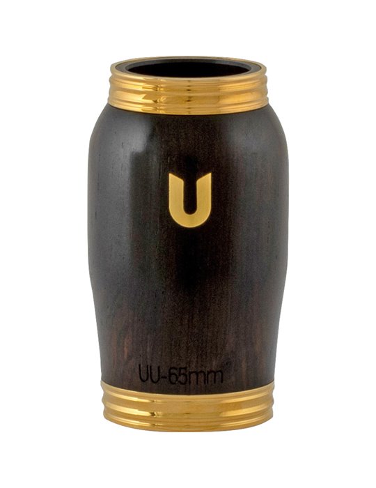 Barrilete Uebel Universal 66mm Granadilla chapada en oro GGP
