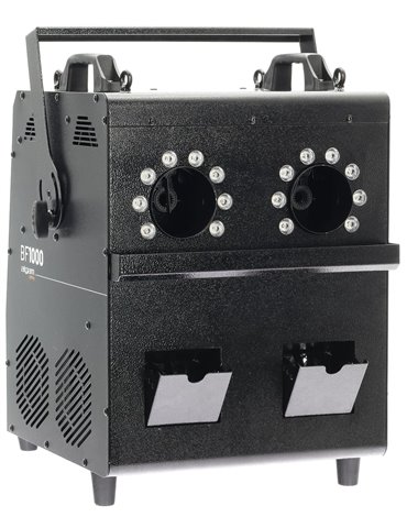 Máquina de burbujas y humo profesional de1000W 2