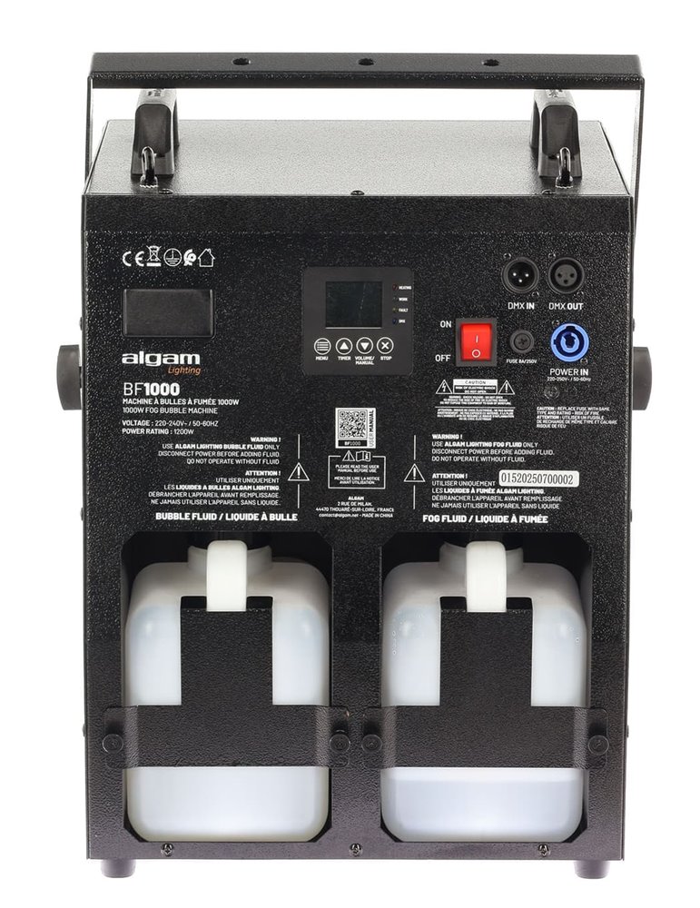 Máquina de burbujas y humo profesional de1000W