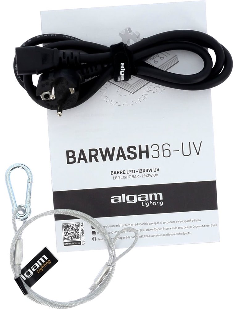 Barra luces LED 12x3W - UV