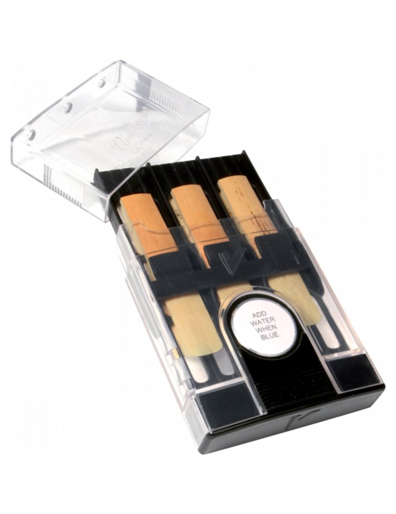 Guardacañas Clarinete y Saxo Vandoren HRC-10 para 6 cañas