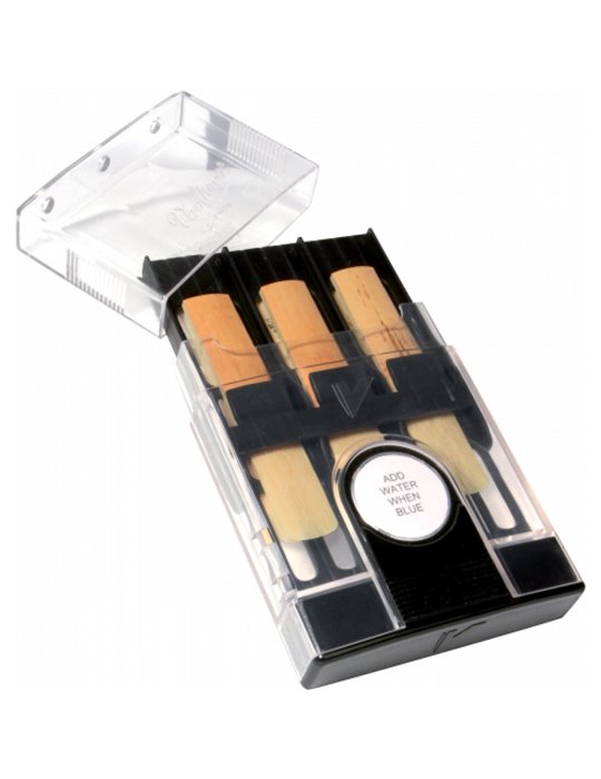 Guardacañas Clarinete y Saxo Vandoren HRC-10 para 6 cañas