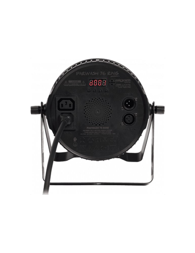 PAR LED 7X6W RGBW + ANILLO LED