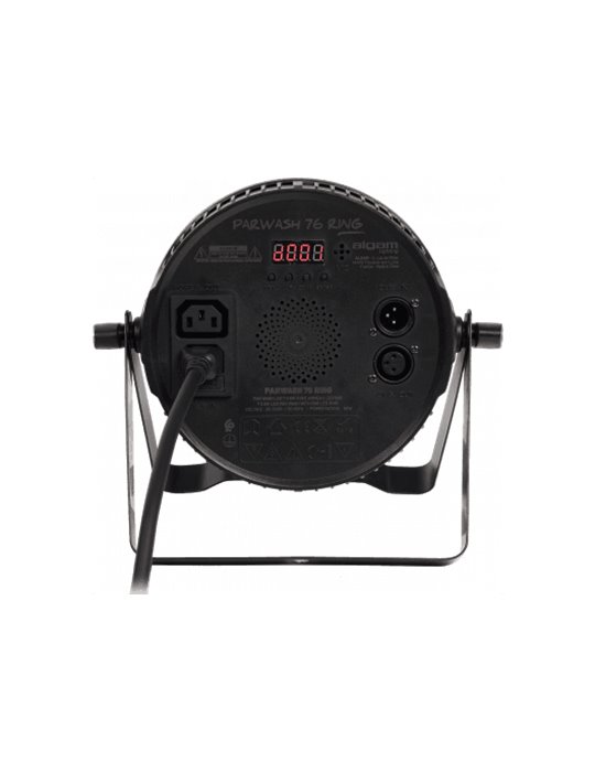 PAR LED 7X6W RGBW + ANILLO LED